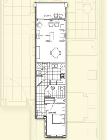 1 bedroom