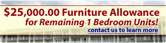 $25,000.00 Furniture Allowance for Remaining 1 Bedroom Units